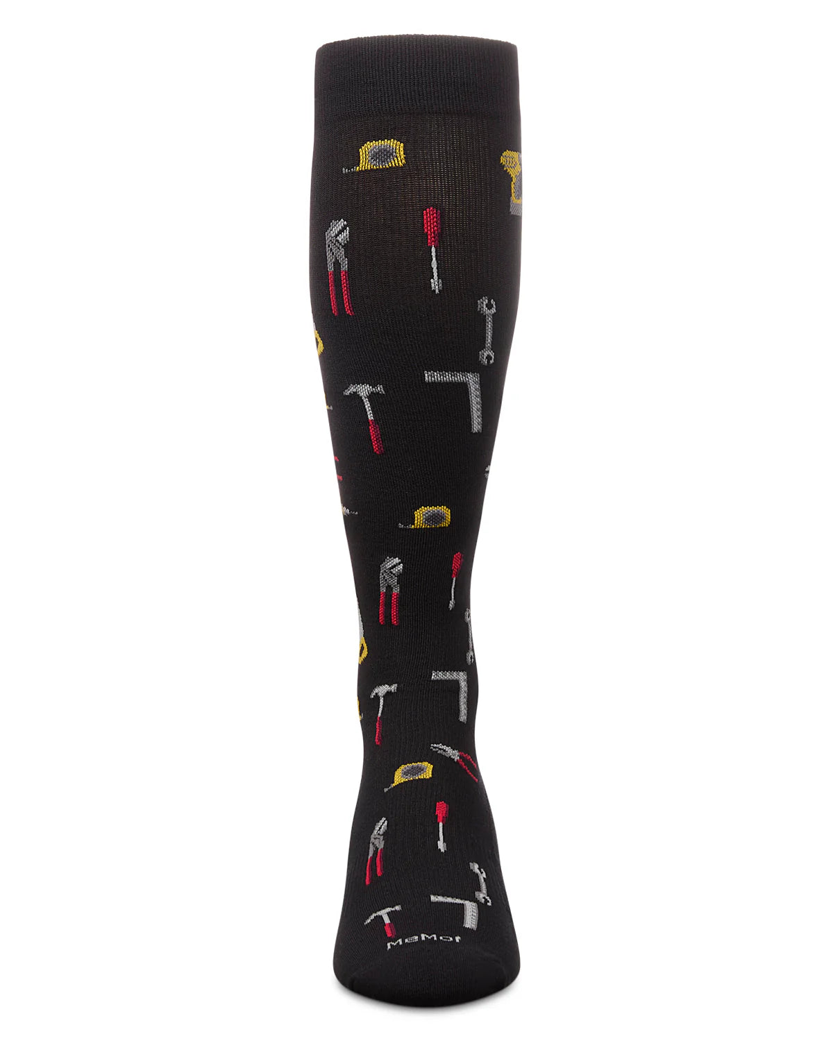 MeMoi’ Mr. Fix It 8-15 mmHg Graduated Bamboo Compression Socks - Black