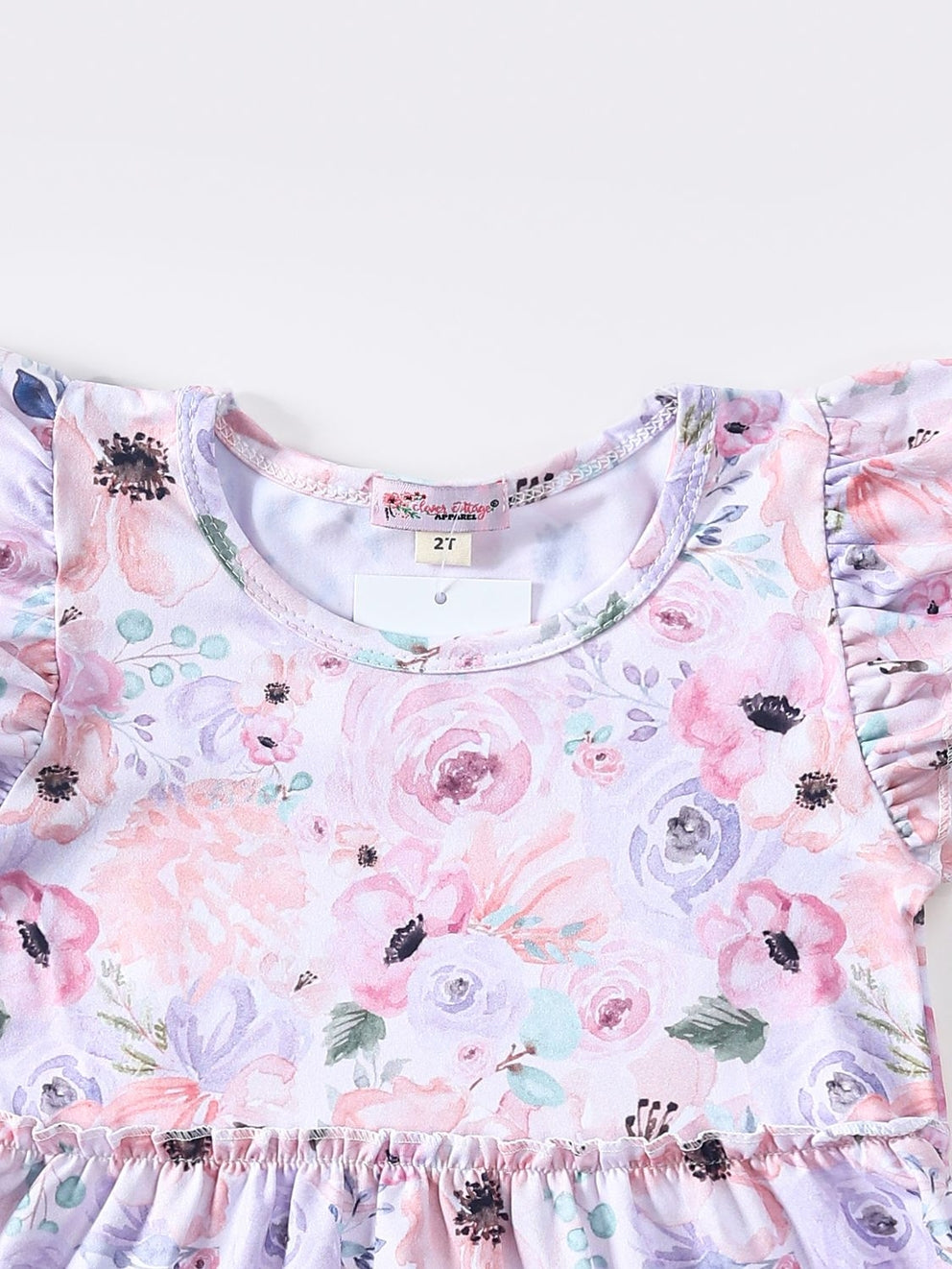 Clothing for Toddler Girl - Flower Canvas Girls Dress