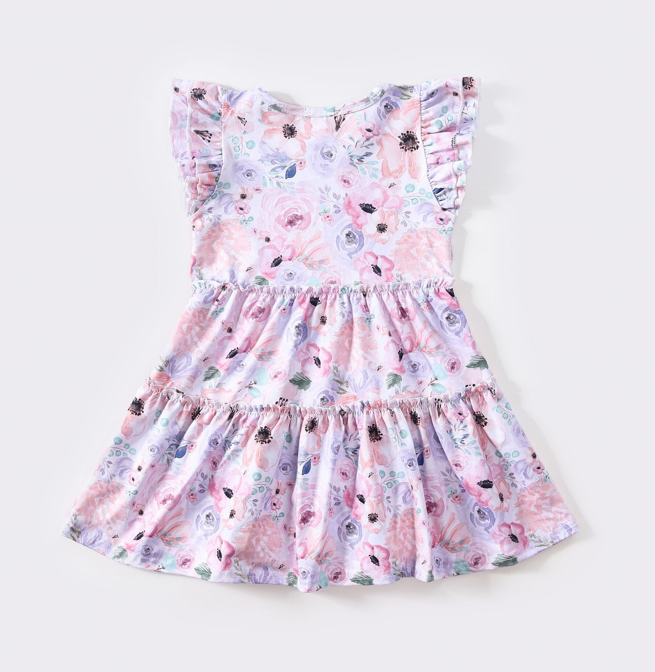 Clothing for Toddler Girl - Flower Canvas Girls Dress