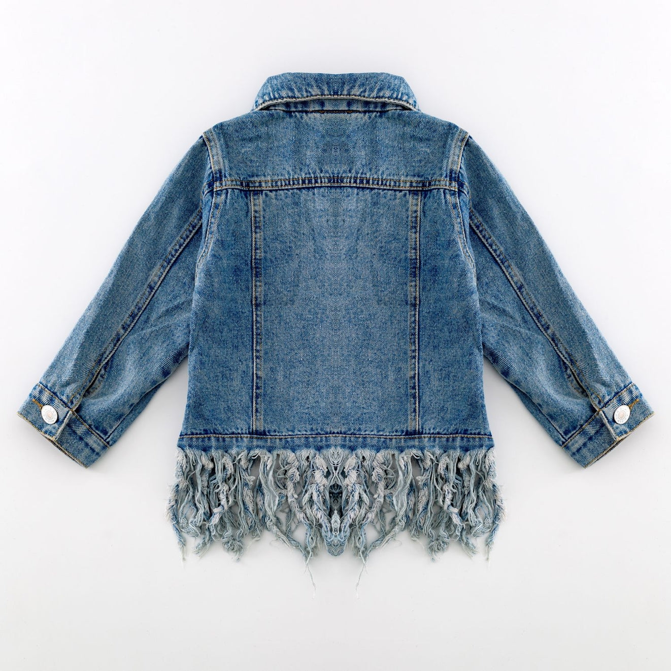 Clothing for Toddler Girl - Fringe Jean Jacket