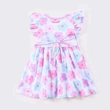 Clothing for Toddler Girl - Purple Daisy Girls Dress