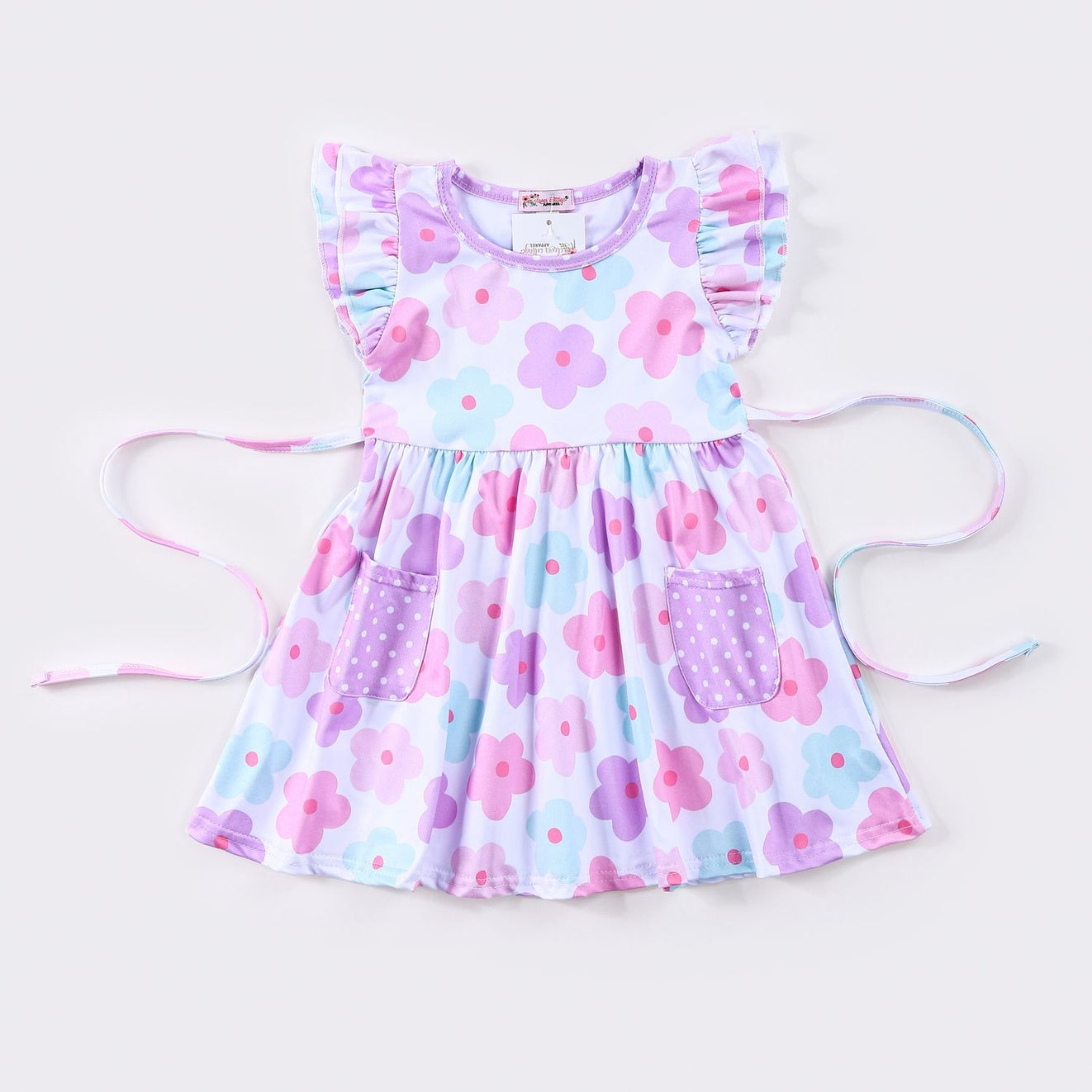 Clothing for Toddler Girl - Purple Daisy Girls Dress