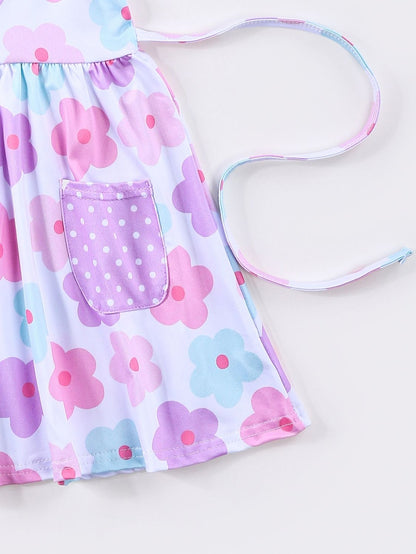 Clothing for Toddler Girl - Purple Daisy Girls Dress