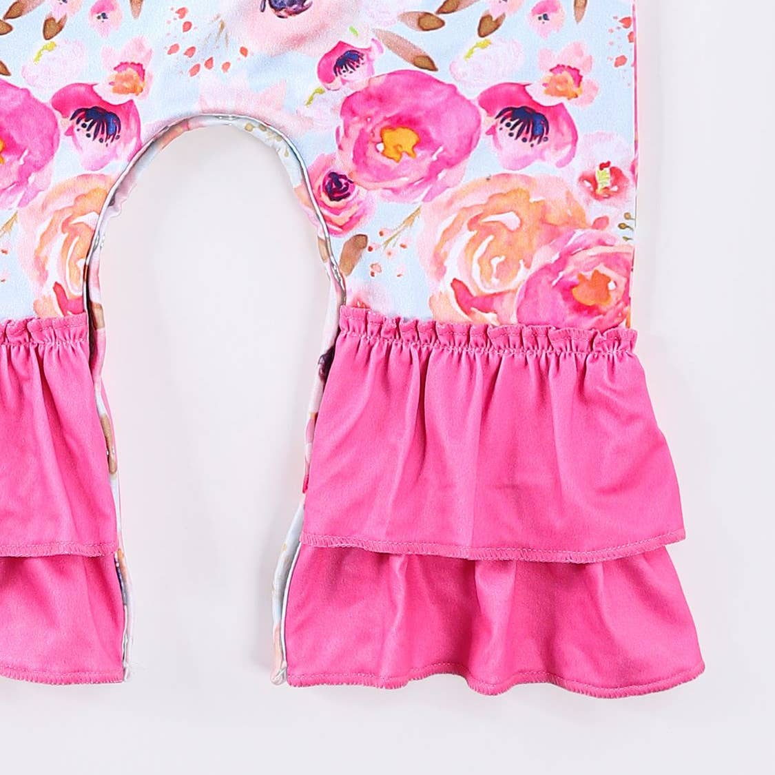 Clothing for Baby girl- Sherbet Poppy Baby Romper