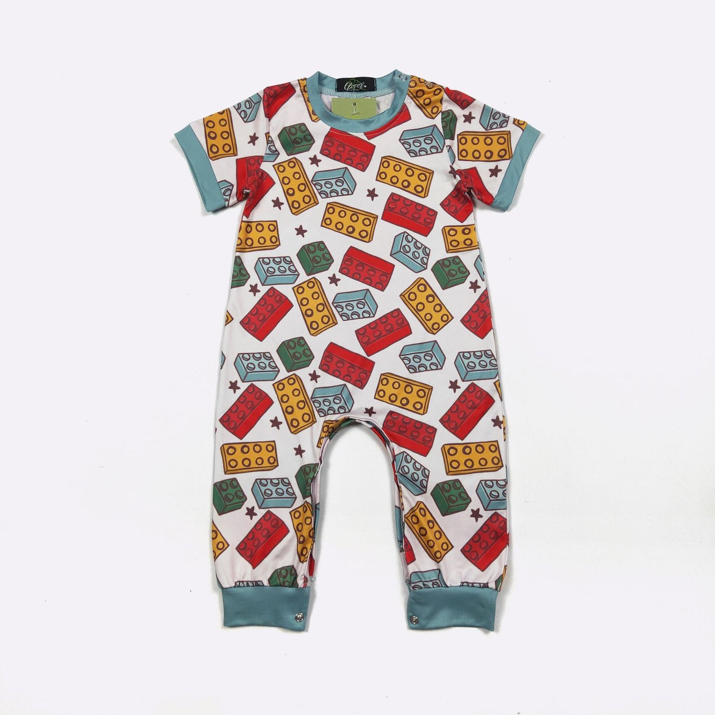Clothing for Baby boy - Tiny Bricks Boy Romper