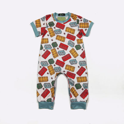 Clothing for Baby boy - Tiny Bricks Boy Romper