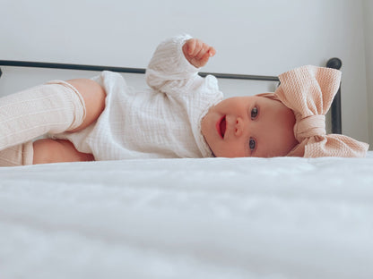 Hair Accessories - Waffle Head Wraps / Nylon Knot Headbands for girls in multiple colors