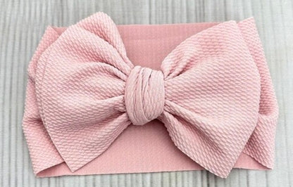 Hair Accessories - Waffle Head Wraps / Nylon Knot Headbands for girls in multiple colors