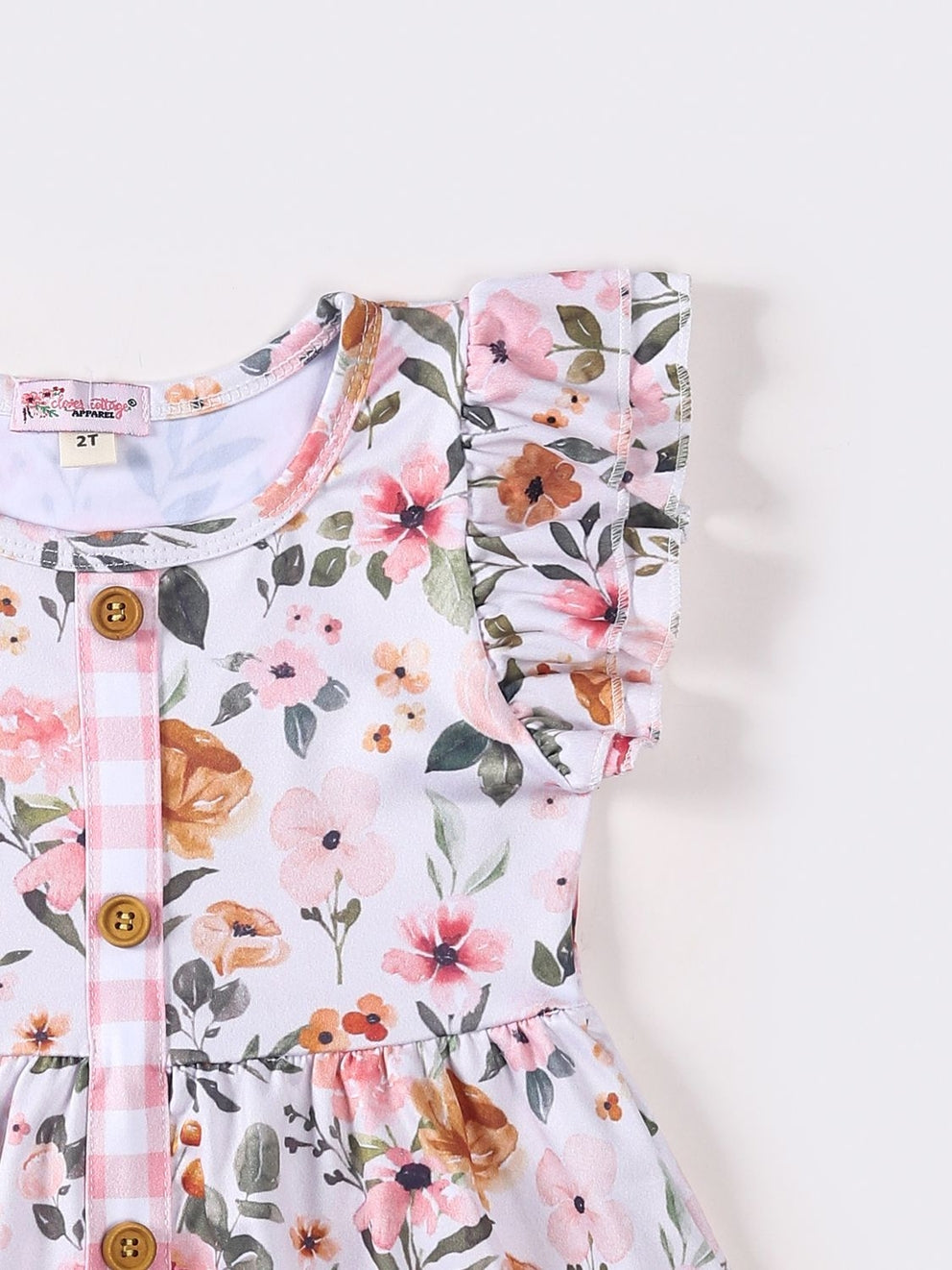 Clothing for Toddler Girl - Wispy Blooms Girls Dress