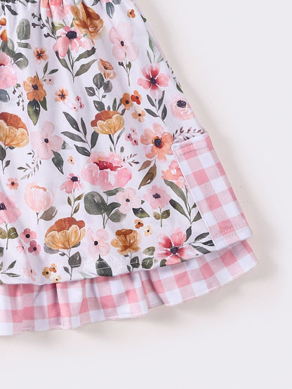 Clothing for Toddler Girl - Wispy Blooms Girls Dress