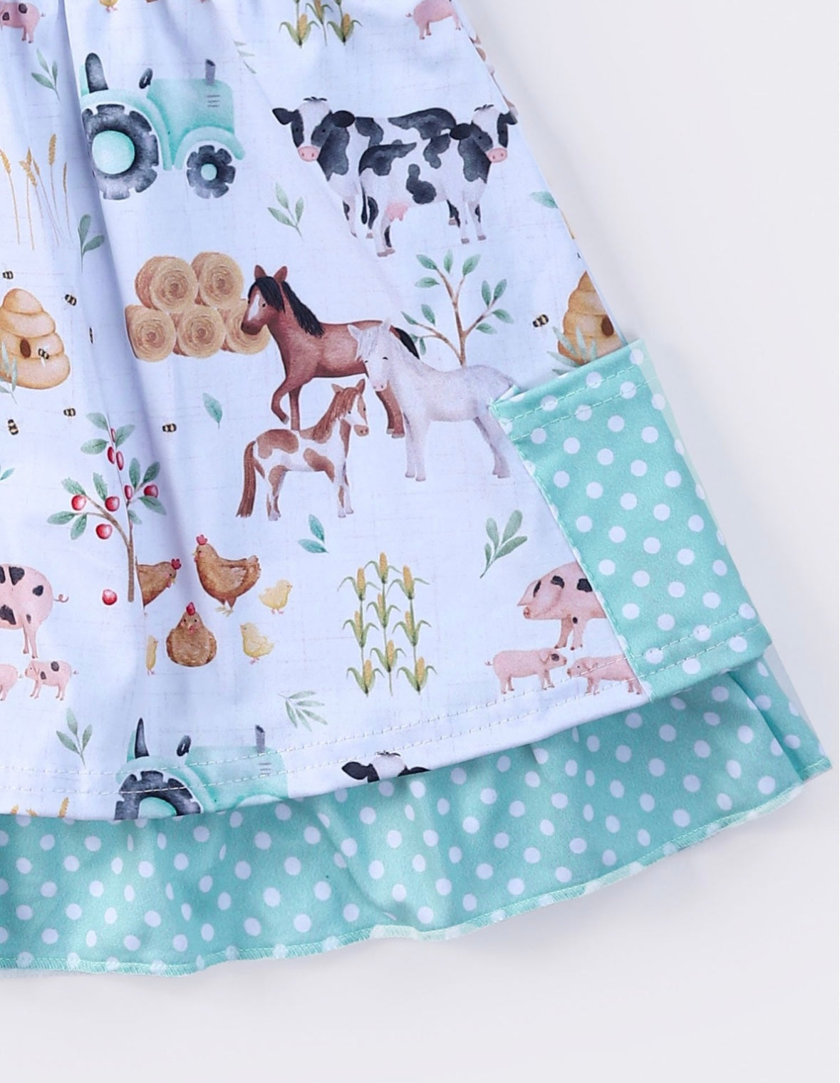 Clothing for Toddler Girl - Hobby Farm Summer Girls Dress