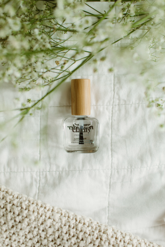 “Clarity” Non-toxic Nail Polish with an Inspirational reminder® - clear