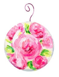 Decor RTC - Pink Fanciful Ball Ornament