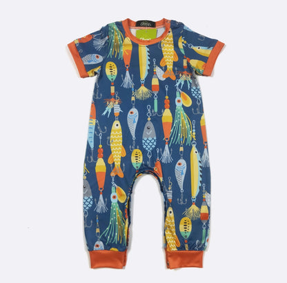 Clothing for Baby boy - Fishing Lure Boy Romper