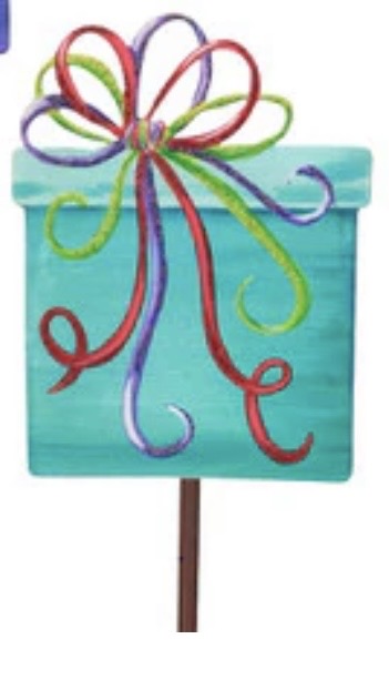 Decor RTC - Mini Merry & Bright Curly Ribbon Packages - available in three colors