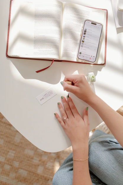 “Rest” Non-toxic Nail Polish with an Inspirational reminder® - a delicate, earthy green