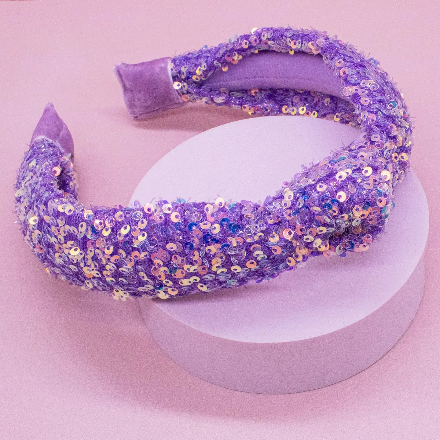 Kids Knot Headband - Sequin Knotted Hair Band Accessories - available in three colors