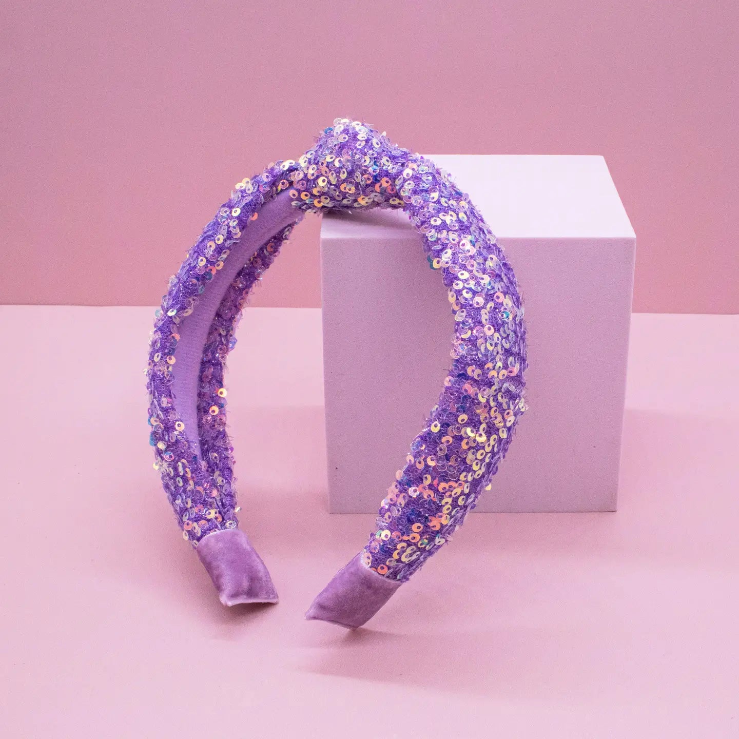 Kids Knot Headband - Sequin Knotted Hair Band Accessories - available in three colors