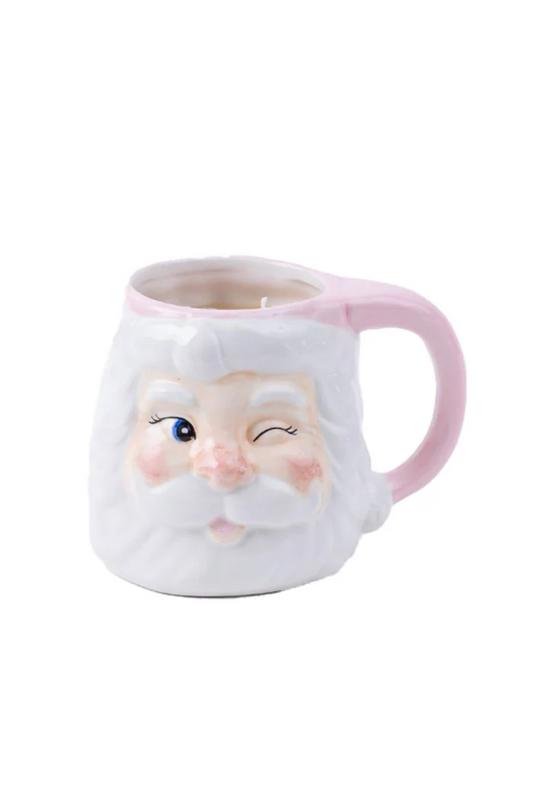 Sweet Grace Candle Santa Mug #060