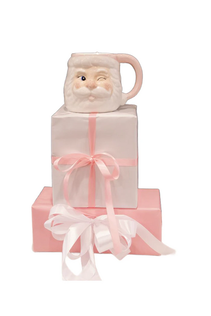 Sweet Grace Candle Santa Mug #060
