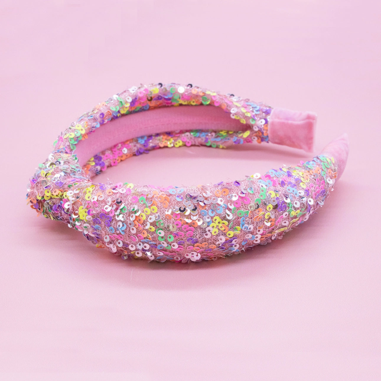 Kids Knot Headband - Sequin Knotted Hair Band Accessories - available in three colors