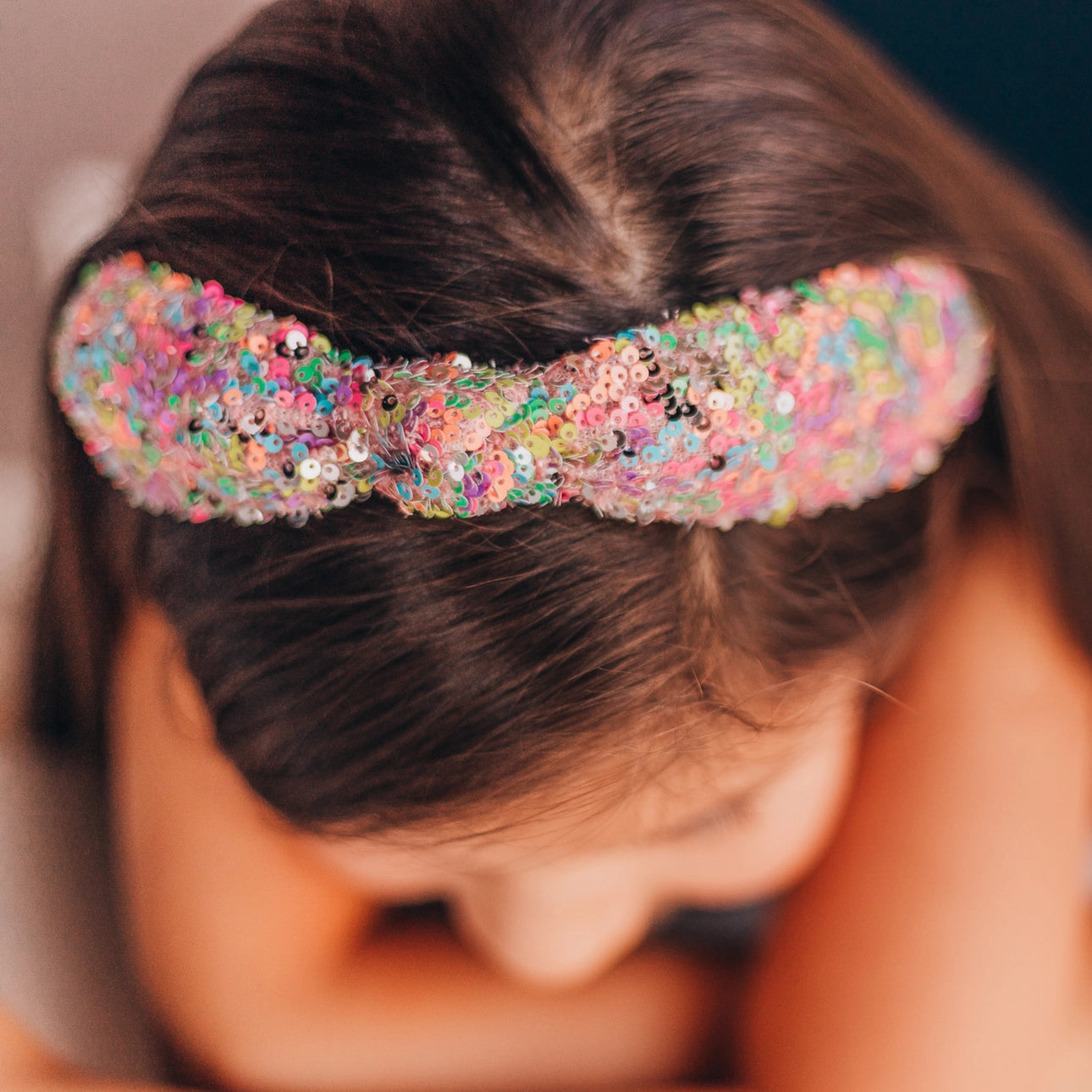 Kids Knot Headband - Sequin Knotted Hair Band Accessories - available in three colors