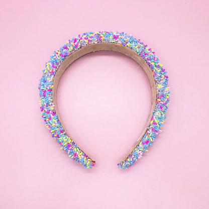 Padded Sprinkles Headband - Confetti Hair Band - available in two colors