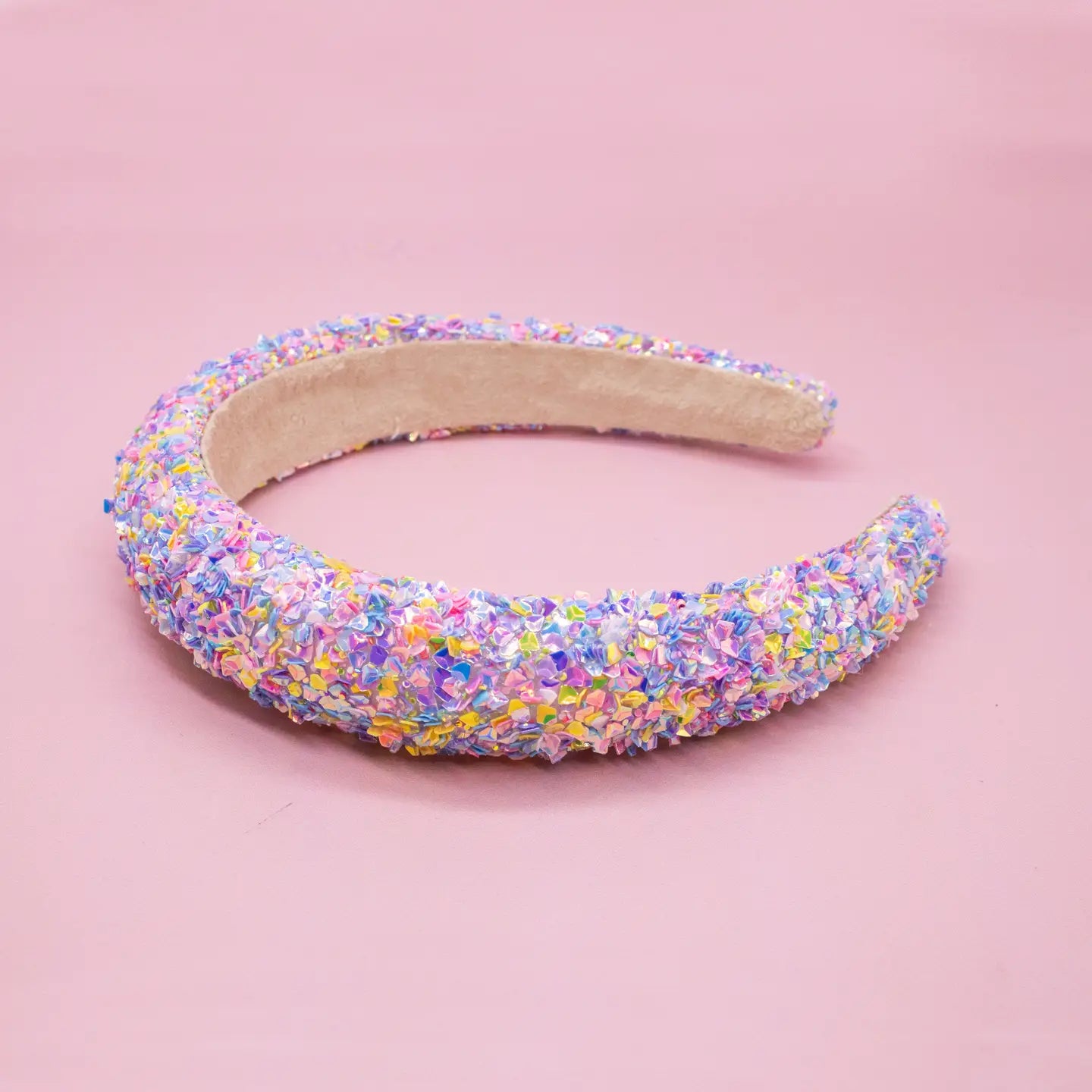 Kids Padded Headband - Chunky Sequin Hair Band - available in two colors