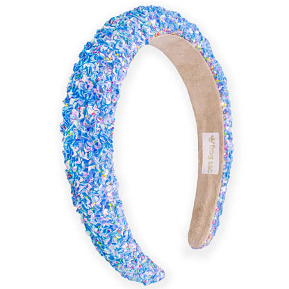 Kids Padded Headband - Chunky Sequin Hair Band - available in two colors