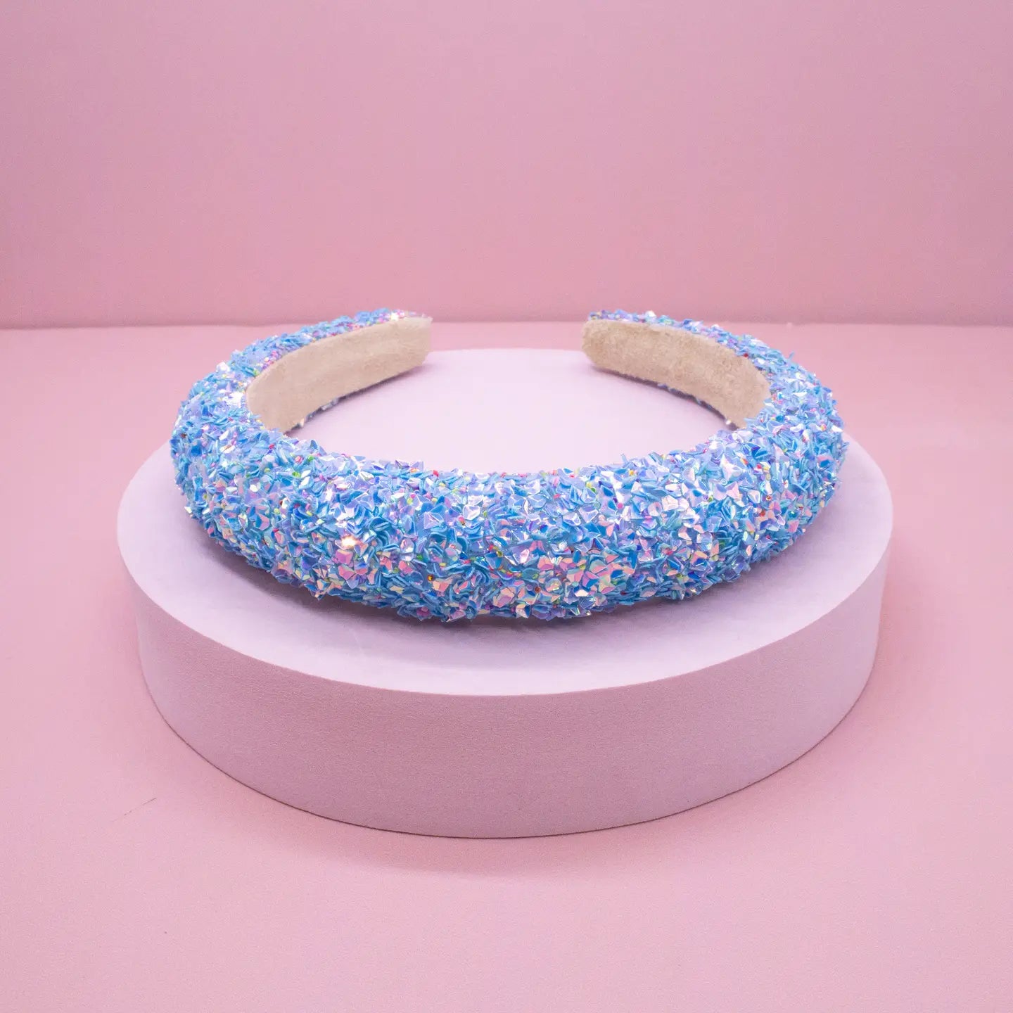 Kids Padded Headband - Chunky Sequin Hair Band - available in two colors
