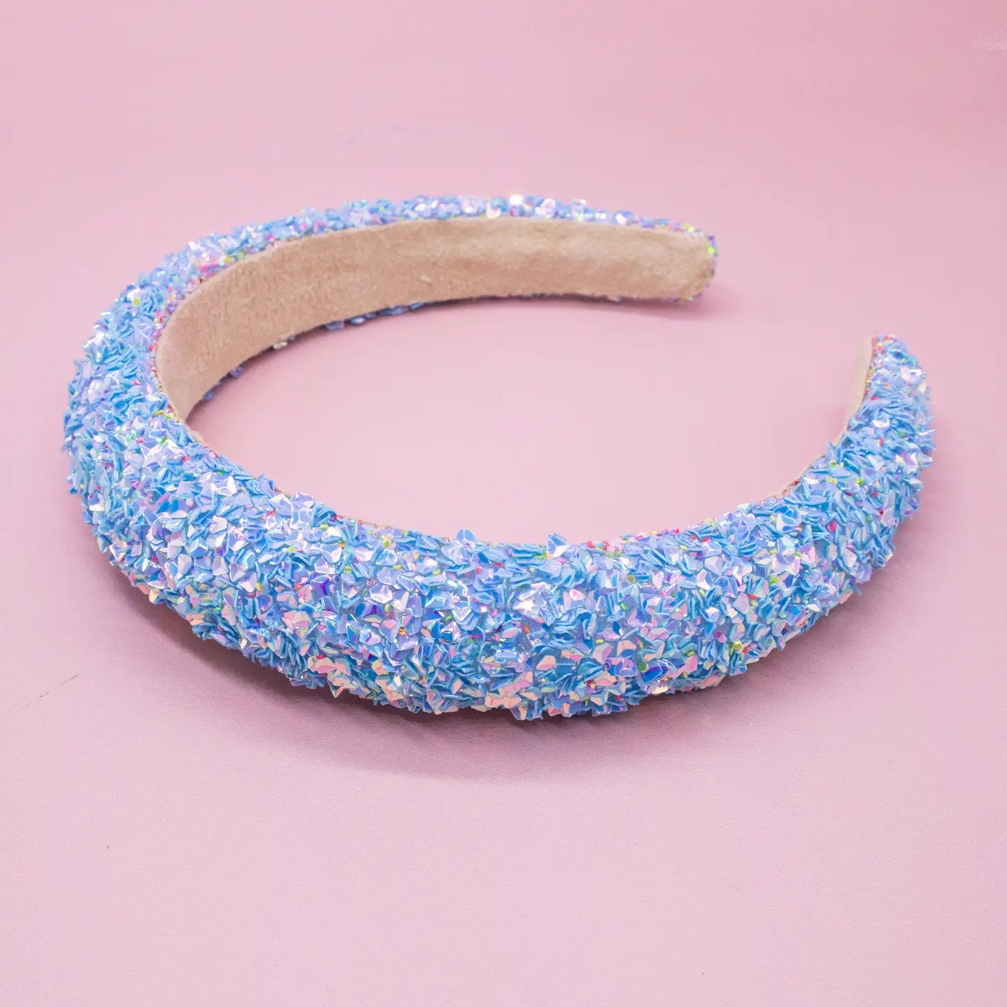 Kids Padded Headband - Chunky Sequin Hair Band - available in two colors