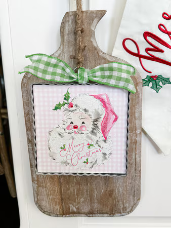 Decor - RTC Gallery Mini Pink Santa
