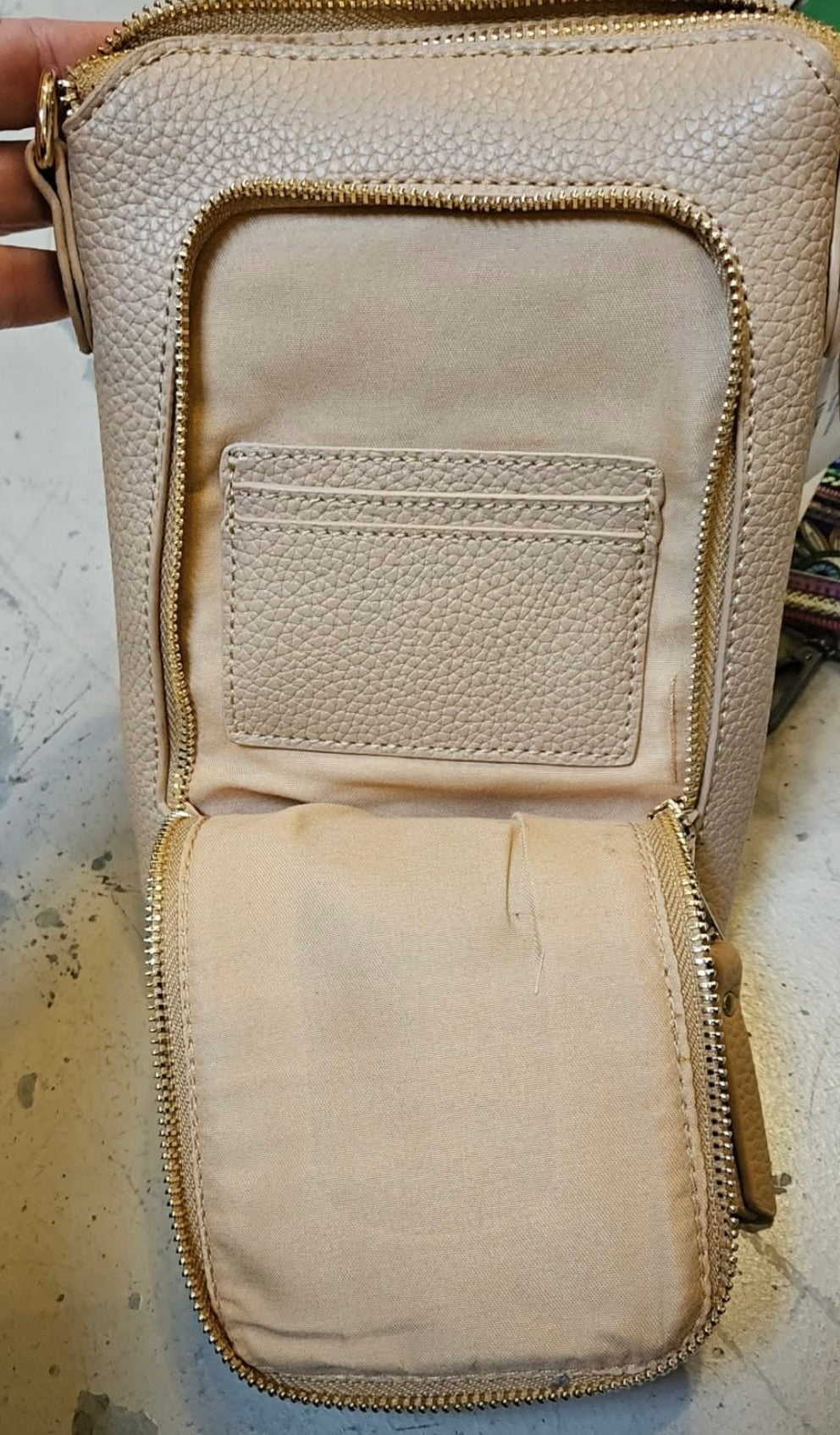 Handbag - Zippered Message Bag  / Medium Crossbody / Pocketbook Purse - available in multiple colors 