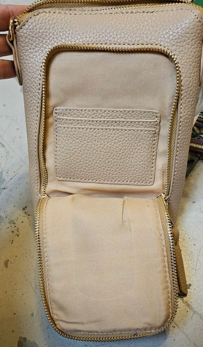 Handbag - Zippered Message Bag  / Medium Crossbody / Pocketbook Purse - available in multiple colors 