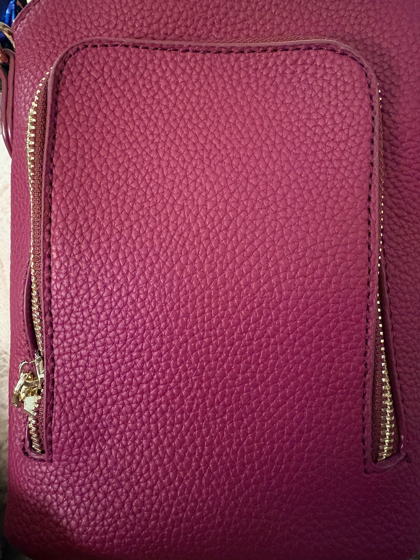 Handbag - Zippered Message Bag  / Medium Crossbody / Pocketbook Purse - available in multiple colors 