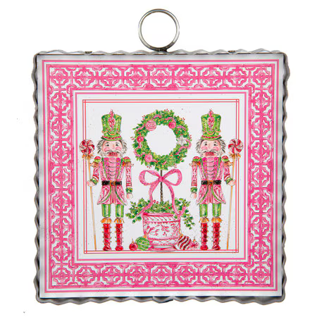 Decor - RTC Gallery Mini Pink Nutcrackers