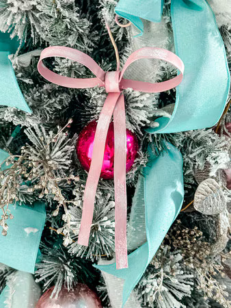 Decor - RTC Pink Bow Ornament