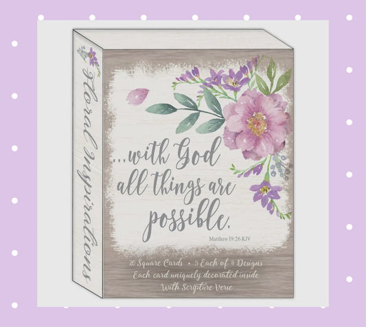 Floral Inspirations - Boxed Note Card