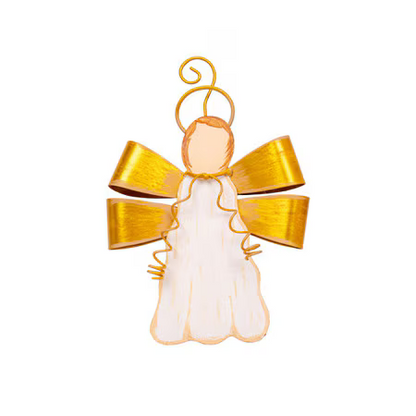Decor - RTC Gilded Ribbon Angel Ornament