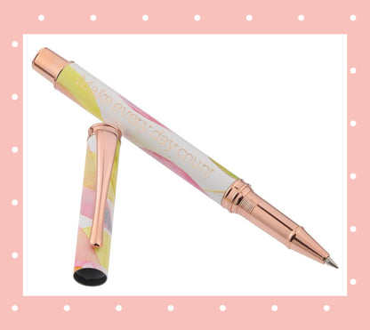 MAKE EVERY DAY COUNT Women's Gel Writing Gift Pen