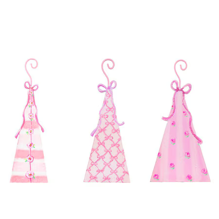 Decor - RTC Pink Fanciful Tree Ornaments