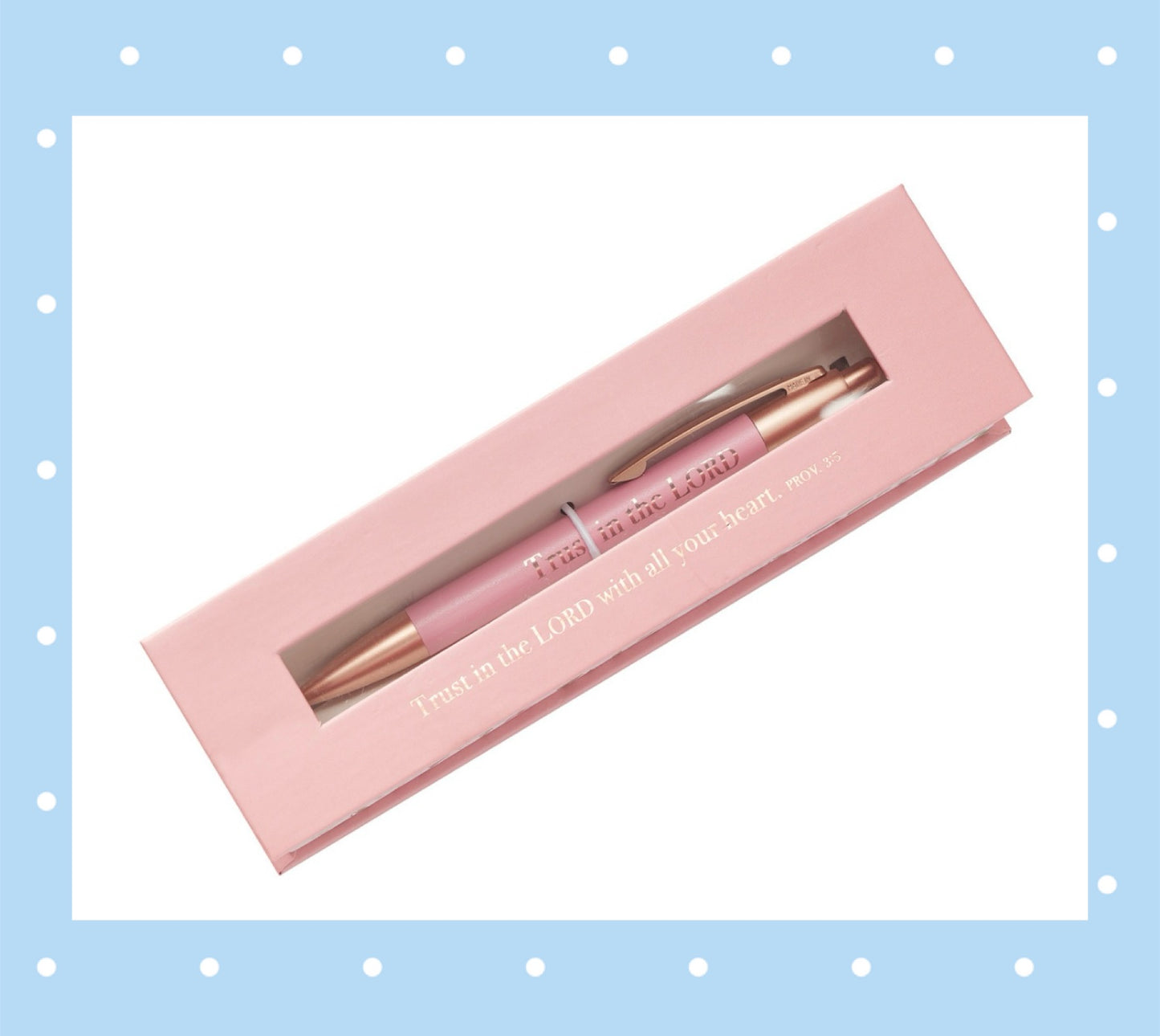 Trust in the Lord Classic Gift Pen - Proverbs 3:5