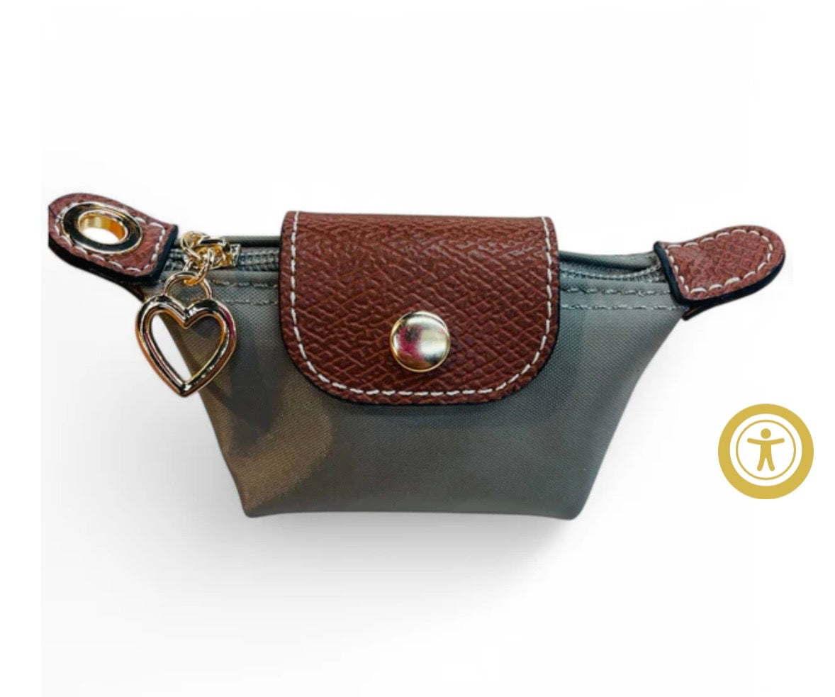 Nylon Mini Accessories Bag - available in 5 colors