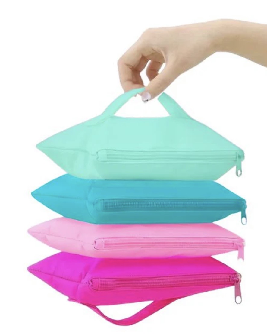 Accordion Zipper Pouch / Cosmetic Travel Pouch 4-in-1
