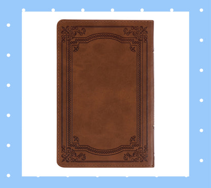 101 Devotions for Men Tawny Brown Faux Leather Devotional - 1 Timothy 6:11
