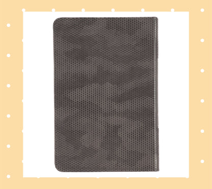 Brown Camo Faux Leather Pocket Devotional for Guys