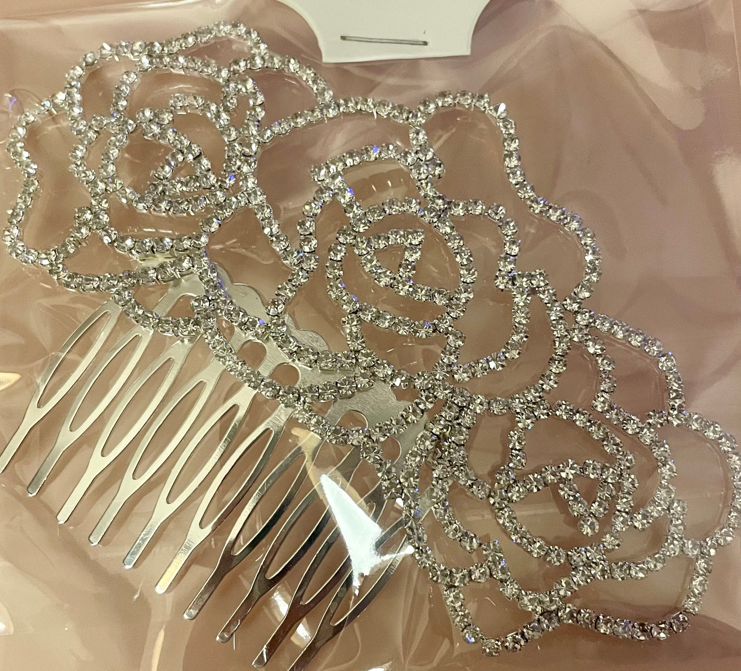 Rhinestone Hair Comb