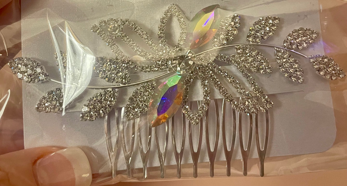 Rhinestone Hair Comb