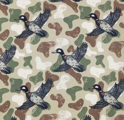 Clothing for Baby Boy - Camo Duck Knotted Gown