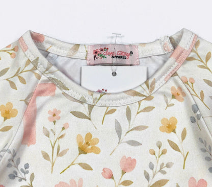Clothing for Baby Girl - Floral Cross Baby Gown